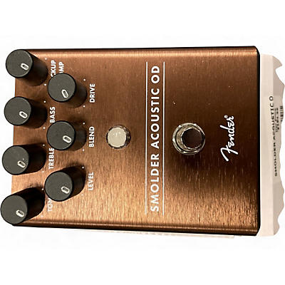 Used Fender Smolder Acoustic Overdrive Effect Pedal