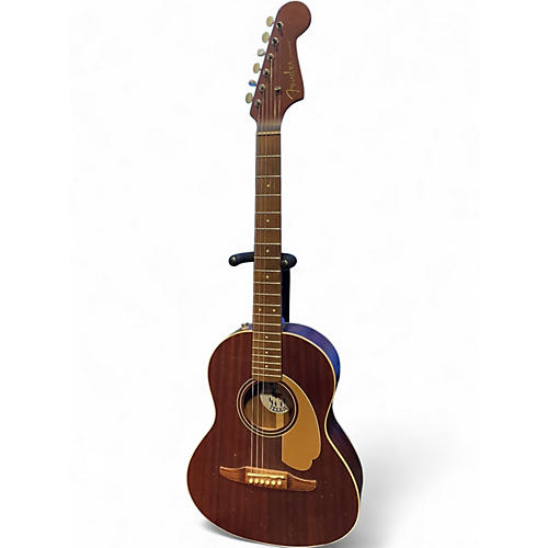 Used Fender Sonoran Mahogany Acoustic Electric Guitar Mahogany