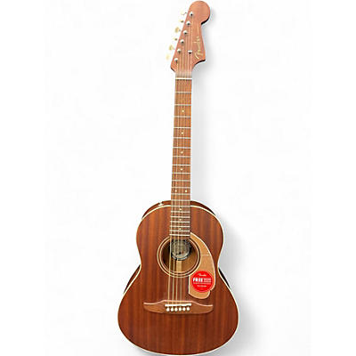 Used Fender Sonoran Mahogany Acoustic Electric Guitar