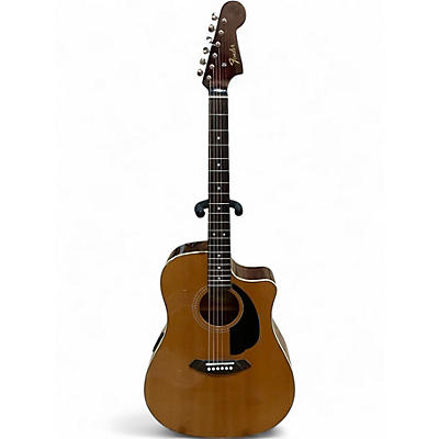 Used Fender Sonoran SC Natural Acoustic Electric Guitar