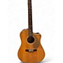 Used Fender Sonoran SCE California Custom Dreadnought Natural Acoustic Electric Guitar Natural