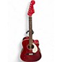 Used Fender Sonoran SCE Candy Apple Red Acoustic Electric Guitar Candy Apple Red