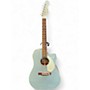 Used Fender Sonoran SCE Lake Placid Blue Acoustic Electric Guitar Lake Placid Blue