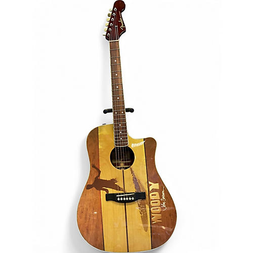 Used Fender Sonoran Woody John Severson California Series Limited Editio John Severson Acoustic Guitar John Severson