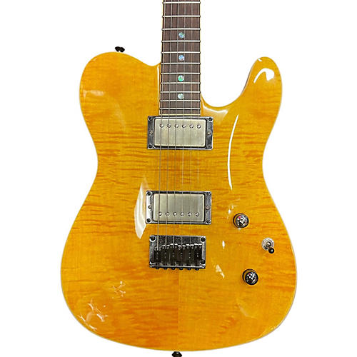 Fender Used Fender Special Edition Custom Telecaster FMT HH Amber Solid Body Electric Guitar Amber