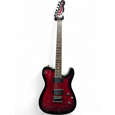 Used Fender Special Edition Custom Telecaster FMT HH BLACK CHERRY BURST Solid Body Electric Guitar