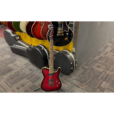 Fender Used Fender Special Edition Custom Telecaster FMT HH Black Cherry Burst Solid Body Electric Guitar