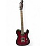Used Fender Special Edition Custom Telecaster FMT HH Black Cherry Burst Solid Body Electric Guitar Black Cherry Burst