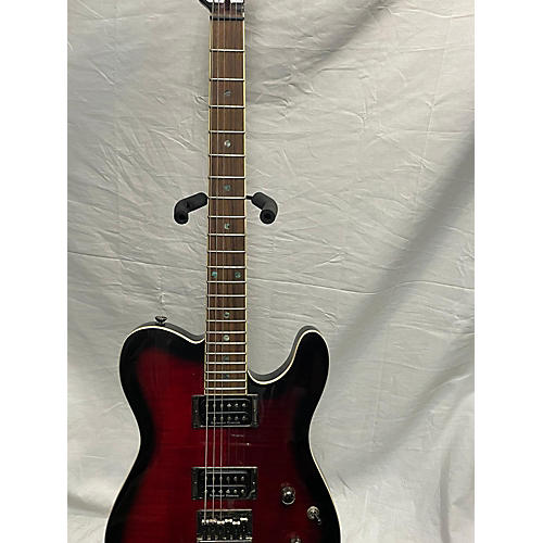 Fender Used Fender Special Edition Custom Telecaster FMT HH Black Cherry Solid Body Electric Guitar Black Cherry