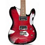 Used Fender Special Edition Custom Telecaster FMT HH Black Cherry Solid Body Electric Guitar Black Cherry
