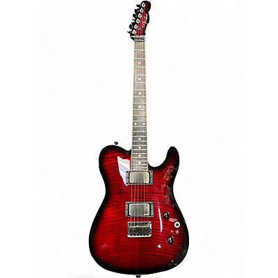 Fender Used Fender Special Edition Custom Telecaster FMT HH Crimson Red Burst Solid Body Electric Guitar