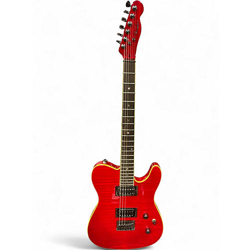 Used Fender Special Edition Custom Telecaster FMT HH Crimson Red Trans Solid Body Electric Guitar Crimson Red Trans
