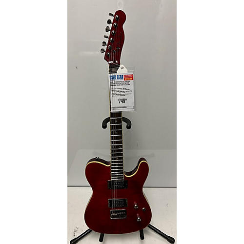 Fender Used Fender Special Edition Custom Telecaster FMT HH Crimson Solid Body Electric Guitar Crimson