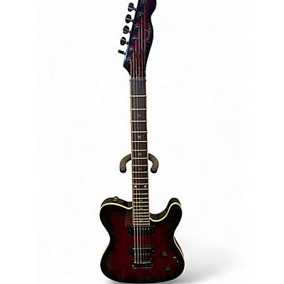 Used Fender Special Edition Custom Telecaster FMT HH Dark Cherry Burst Solid Body Electric Guitar