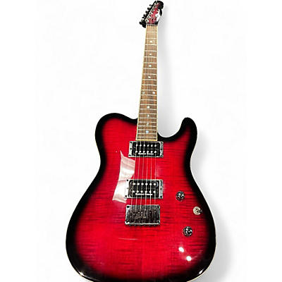 Used Fender Special Edition Custom Telecaster FMT HH Heritage Cherry Sunburst Solid Body Electric Guitar