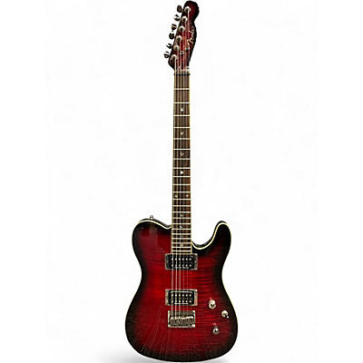 Used Fender Special Edition Custom Telecaster FMT HH Red Burst Solid Body Electric Guitar