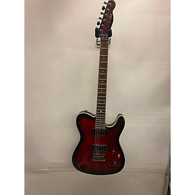 Fender Used  Fender Special Edition Custom Telecaster FMT HH Red To Black Fade