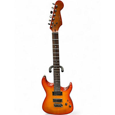 Used Fender Special Edition Custom Telecaster FMT HH Trans Amber Solid Body Electric Guitar