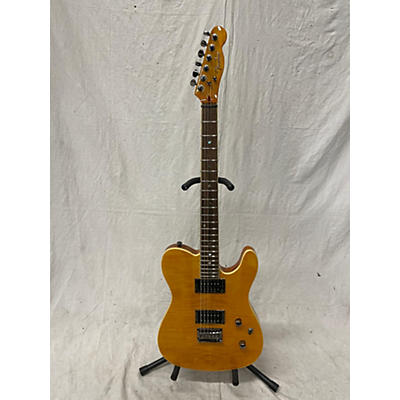 Fender Used Fender Special Edition Custom Telecaster FMT HH Yellow Tiger Solid Body Electric Guitar