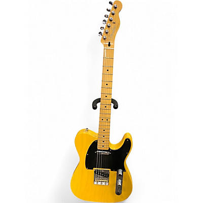 Used Fender Special Edition Deluxe Ash Telecaster Butterscotch Solid Body Electric Guitar