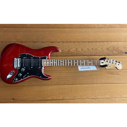 Fender Used Fender Special Edition MIM HSS Stratocaster Red Solid Body Electric Guitar Red