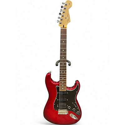 Used Fender Special Edition Player Stratocaster Candy Red Burst Solid Body Electric Guitar