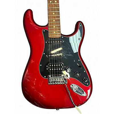 Used Fender Special Edition Player Stratocaster Candy Red Burst Solid Body Electric Guitar