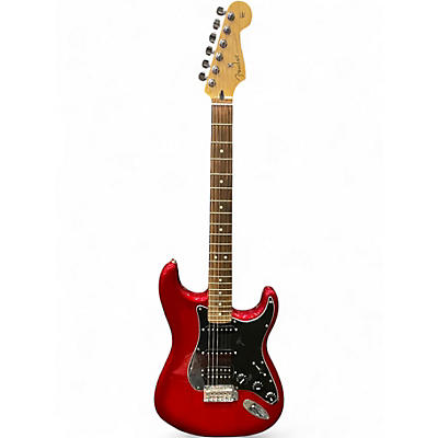 Used Fender Special Edition Player Stratocaster HSS Candy Red Burst Solid Body Electric Guitar