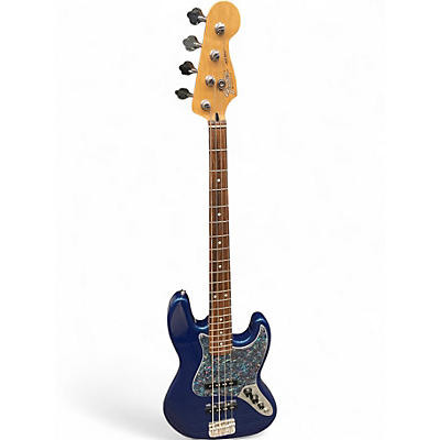 Used Fender Special Edition Standard Jazz Bass Blue Sapphire Electric Bass Guitar