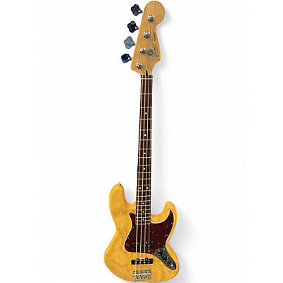 Used Fender Special Edition Standard Jazz Bass Natural Electric Bass Guitar