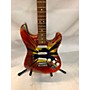 Used Fender Used Fender Splattercaster Stratocaster Graphic Solid Body Electric Guitar graphic