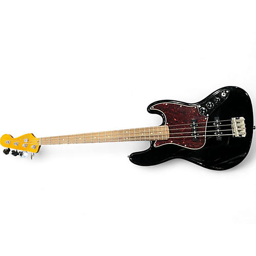 Used Fender Squier Classic 70 jazz bass Black Electric Bass Guitar Black