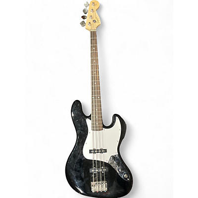 Fender Used Fender Squier Jazz Bass Black Electric Bass Guitar