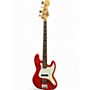 Used Fender Used Fender Squier Series Jazz Bass Red Electric Bass Guitar Red