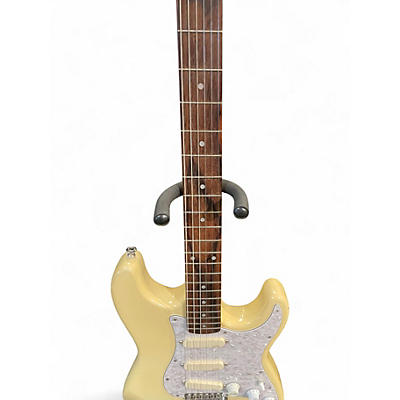 Used Fender Squier Series Stratocaster Olympic White Solid Body Electric Guitar