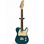 Used Fender Squier Telecaster Metallic Green Solid Body Electric Guitar Metallic Green