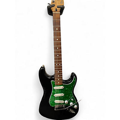 Used Fender Standard FSR Stratocaster Black Solid Body Electric Guitar