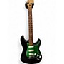 Used Fender Standard FSR Stratocaster Black Solid Body Electric Guitar Black
