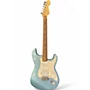 Used Fender Standard Fat Strat Blue Agave Solid Body Electric Guitar Blue Agave