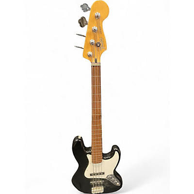 Used Fender Standard Fretless Jazz Bass Black Electric Bass Guitar
