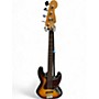Used Fender Standard Fretless Jazz Bass Sunburst Electric Bass Guitar Sunburst