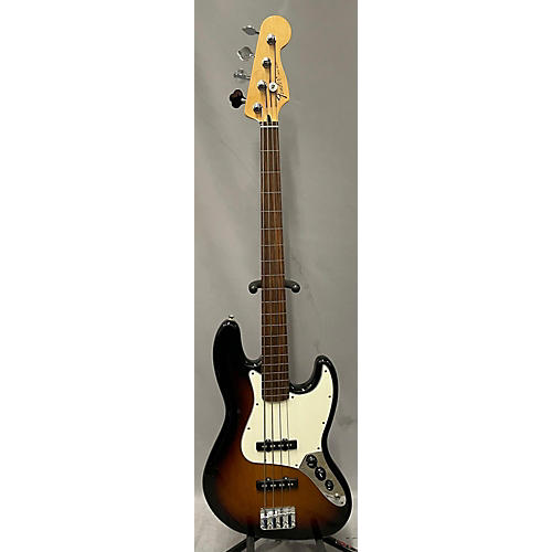 Fender Used Fender Standard Fretless Jazz Bass Tobacco Sunburst Electric Bass Guitar Tobacco Sunburst