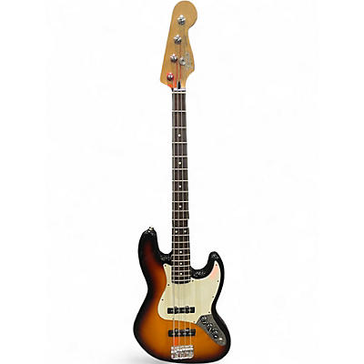Used Fender Standard Jazz Bass 2 Color Sunburst Electric Bass Guitar