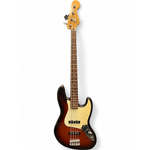 Used Fender Standard Jazz Bass 2 Color Sunburst Sparkle Electric Bass Guitar 2 Color Sunburst Sparkle
