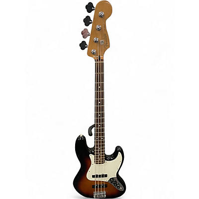 Used Fender Standard Jazz Bass 2 Tone Sunburst Electric Bass Guitar
