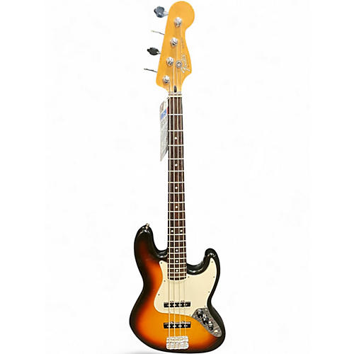 Used Fender Standard Jazz Bass 3 Color Sunburst Electric Bass Guitar 3 Color Sunburst