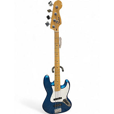 Used Fender Standard Jazz Bass AQUA MARINE Electric Bass Guitar