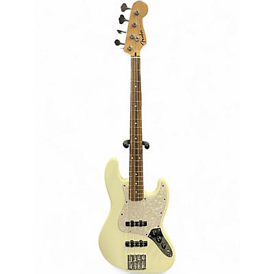 Used Fender Standard Jazz Bass Alpine White Electric Bass Guitar
