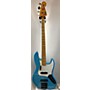 Used Fender Used Fender Standard Jazz Bass Baby Blue Electric Bass Guitar baby blue