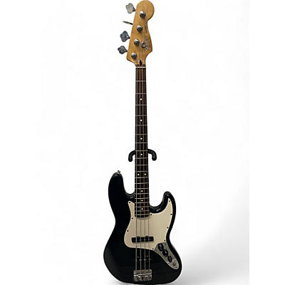 Used Fender Standard Jazz Bass Black Electric Bass Guitar